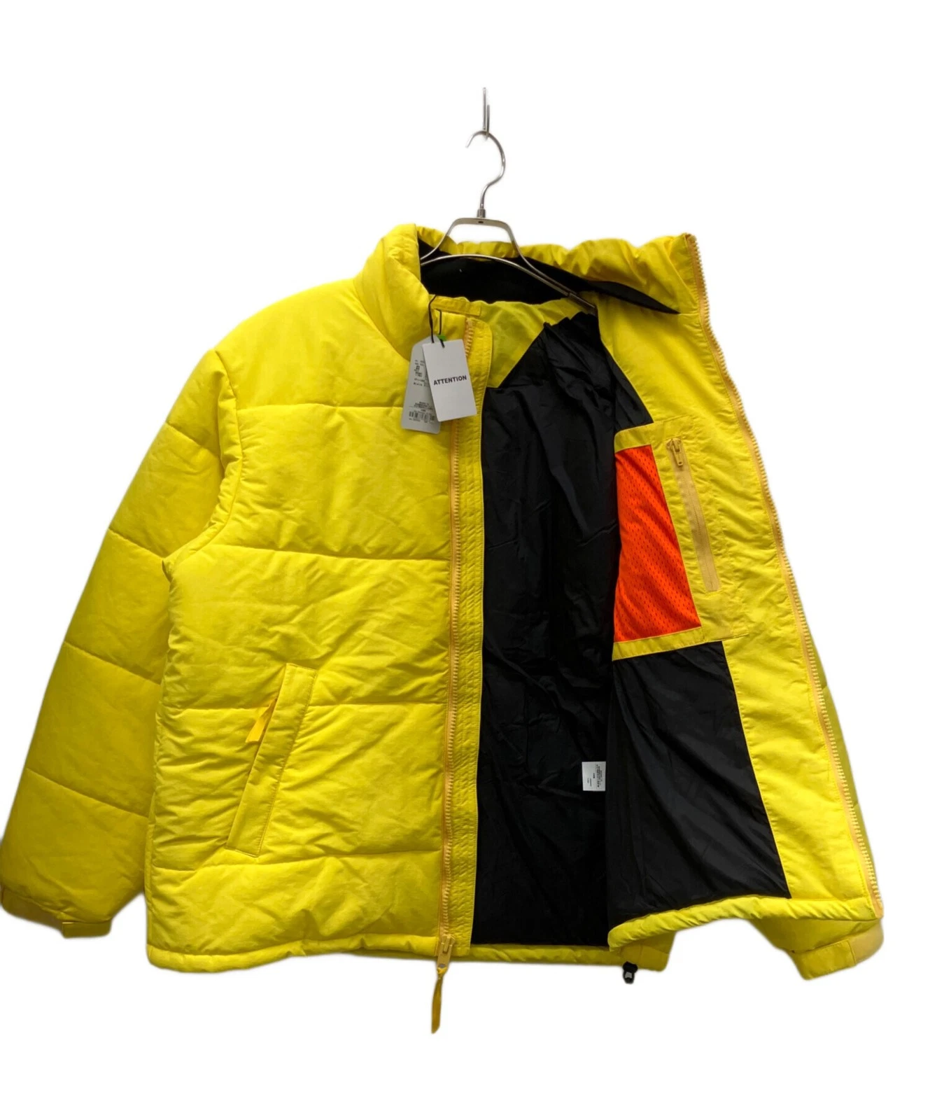 Avirex Puffer Jacket Men's Size 2XL Yellow New image 5