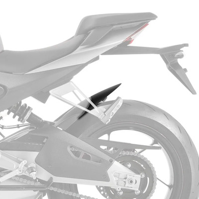 Pyramid Rear Hugger Extension Aprilia RSV4 Factory / Tuono V4 2021- Matte Black