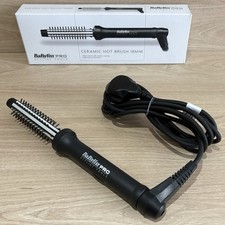 BaByliss Pro Ceramic Hot Brush 18mm Hair Styler BAB289U Hot Hair Brush **VGC**