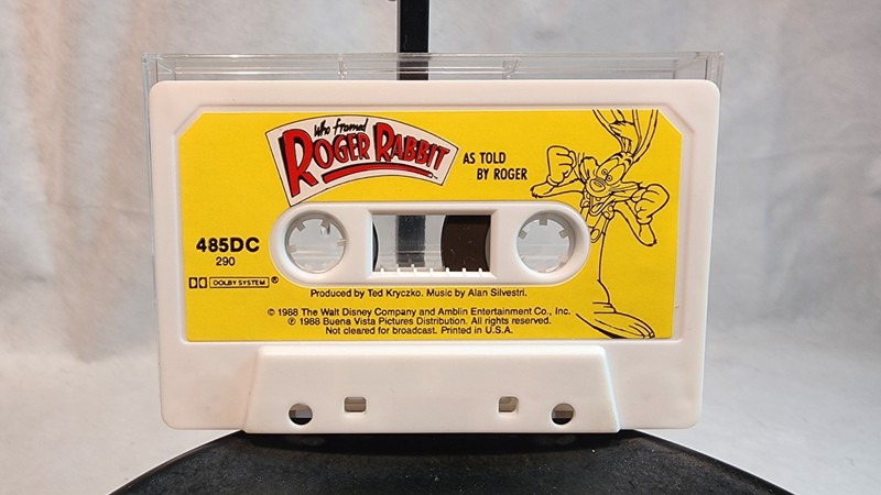 Walt Disney’s Vintage 1988 Cassette Tape Oliver & Co/Who Framed Roger Rabbit