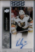 2021-22 Upper Deck Clear Cut #CCKK Keegan Kolesar Autograph Auto