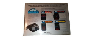 Vectrex 3D Imager Headset W/BOX , Manual & Minestorm- Milton Bradley 1983