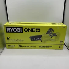 Ryobi PCLCW01B ONE+ 18V 6" Cordless Compact Pruning Mini Chainsaw-Tool Only NEW