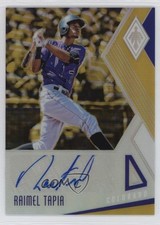 2018 Panini Chronicles Phoenix Signatures Gold Prizm 2/10 Raimel Tapia Auto qf6