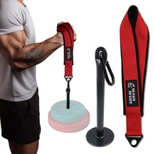 Arm Wrestling Training Strap Belt Hand Grip Arm Finger Forearm Exer... Fast Ship