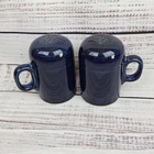 HLC Fiestaware Salt and Pepper Shakers Range Top Cobalt Blue