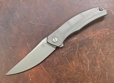 Shirogorov Knives - Quantum Aviator - Alexei Koukin Design - Cromax PM Blade