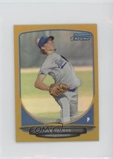 2013 Bowman Chrome Minis Gold Refractor 14/50 Sam Selman #265 sh7