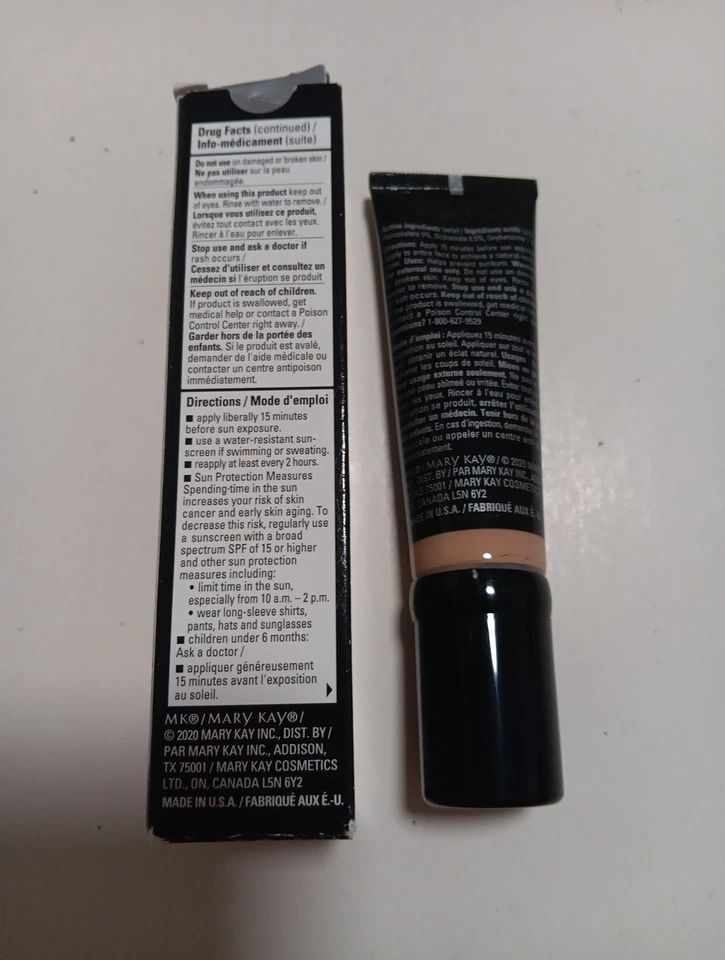 Mary Kay CC Crema MED TO DEEP Protector Solar Amplio Espectro FPS 15 NUEVO EN CAJA Exp 6/26 Foto 2 de 4