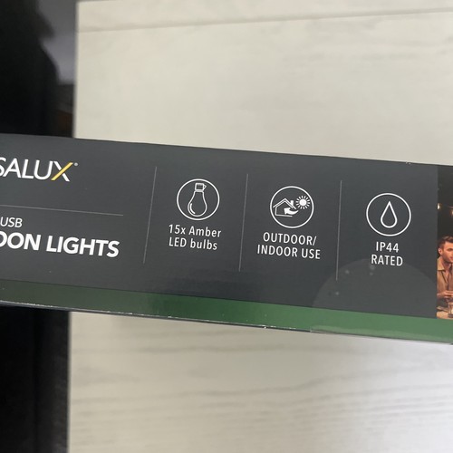 Casalux Solar & USB Festoon Indoor Or Outdoor Lights 15 X Amber LED bulbs 24 Pic - Bild 13 von 24