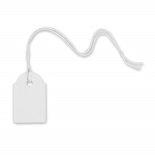 HERMA 6932 Hängeetiketten Fadenetiketten Anhänger weiß Karton 15x24mm 1000 Stück