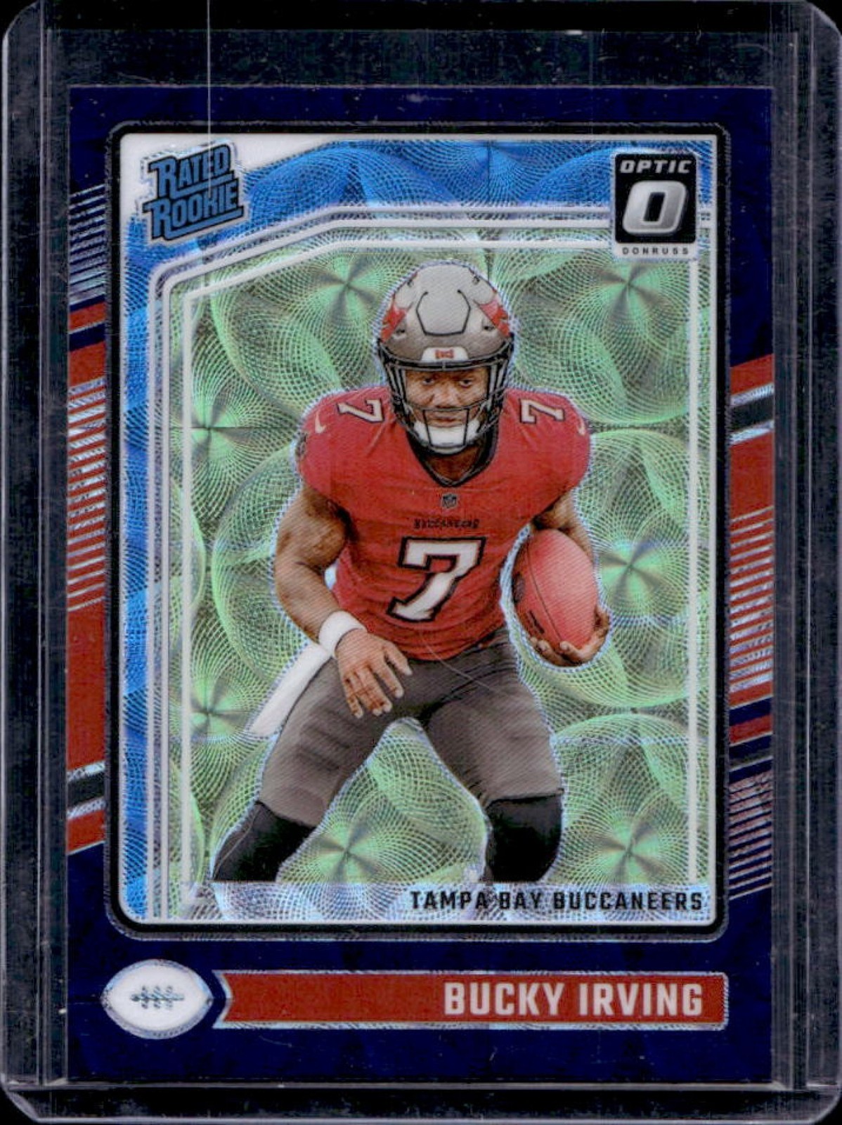 2024 Donruss Optic Bucky Irving Purple Scope Rated Rookie #216 Buccaneers