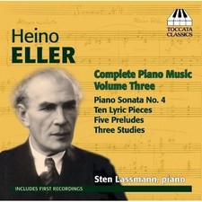 Sten Lassmann - Complete Piano Music 3 Used Very Good CD