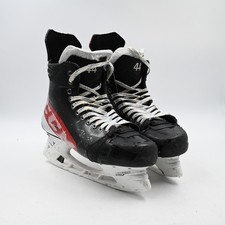 CCM JetSpeed FT4 Pro Stock Ice Hockey Skates Used NHL NJ Devils Miles Wood