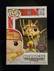 Hulk Hogan Signed WWE Funko Pop Figure Wrestlemania3 Special Edition COA PhProof