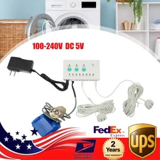 Automatic Water Leak Detector w/ Sensors & Stut-off Valve Water Leak Detecting