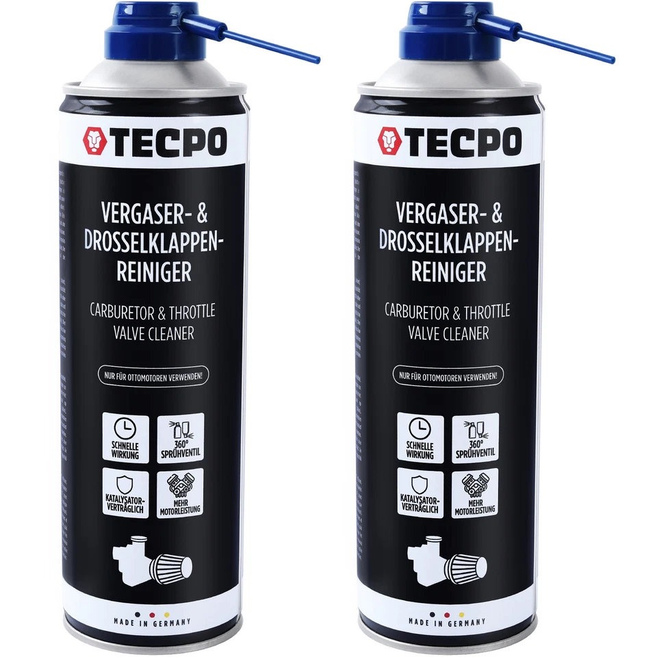 2x 500ml VERGASER DROSSELKLAPPEN REINIGER AGR VENTIL ANSAUG-SYSTEM SPRAY CLEANER - Bild 1 von 4