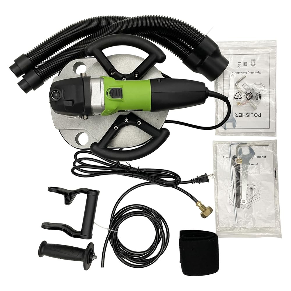 HayWHNKN Wet and Dry Marble Grinding Machine Polishing Machine Countertop Stone