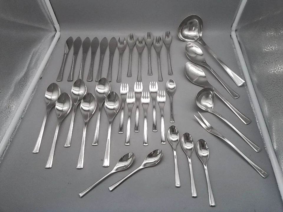 AMC Besteck,Besteckset,35-Teilig,für 6 Personen,Elypsis,18/10 Edelstahl - Bild 2 von 4