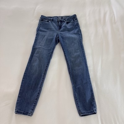 Amazon Essentials Women's High Rise Jeans Blue Skinny Medium Wash Size 10