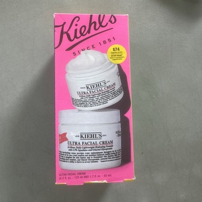 Kiehl s Ultra Facial Cream Set 4.2oz + 1.7oz NEW Sealed Moisturizer