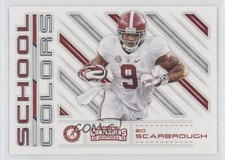 2018 Panini Contenders Draft Picks School Colors Bo Scarbrough #19 1n7z