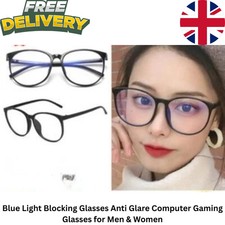 Blue Light Blocking Glasses Anti Glare Computer Gaming Glasses for Men & Women