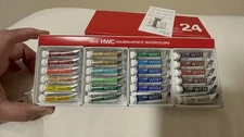 Holbein Artist's Watercolors Set of 24 5ml Tubes W405