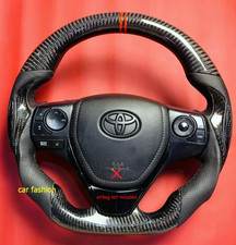 Toyota Corolla Real Carbon Fiber Steering Wheel For 2014 -2022.