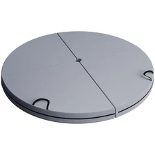 Foldable Pole Dance Crash Mat w/ Handles, Gray