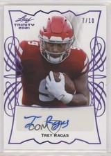 2021 Leaf Trinity Portraits Purple Spectrum 7/10 Trey Ragas #TPA-TR1 Auto go9