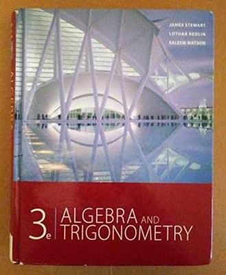 Algebra and Trigonometry - Hardcover, by Stewart James; Redlin - Acceptable n