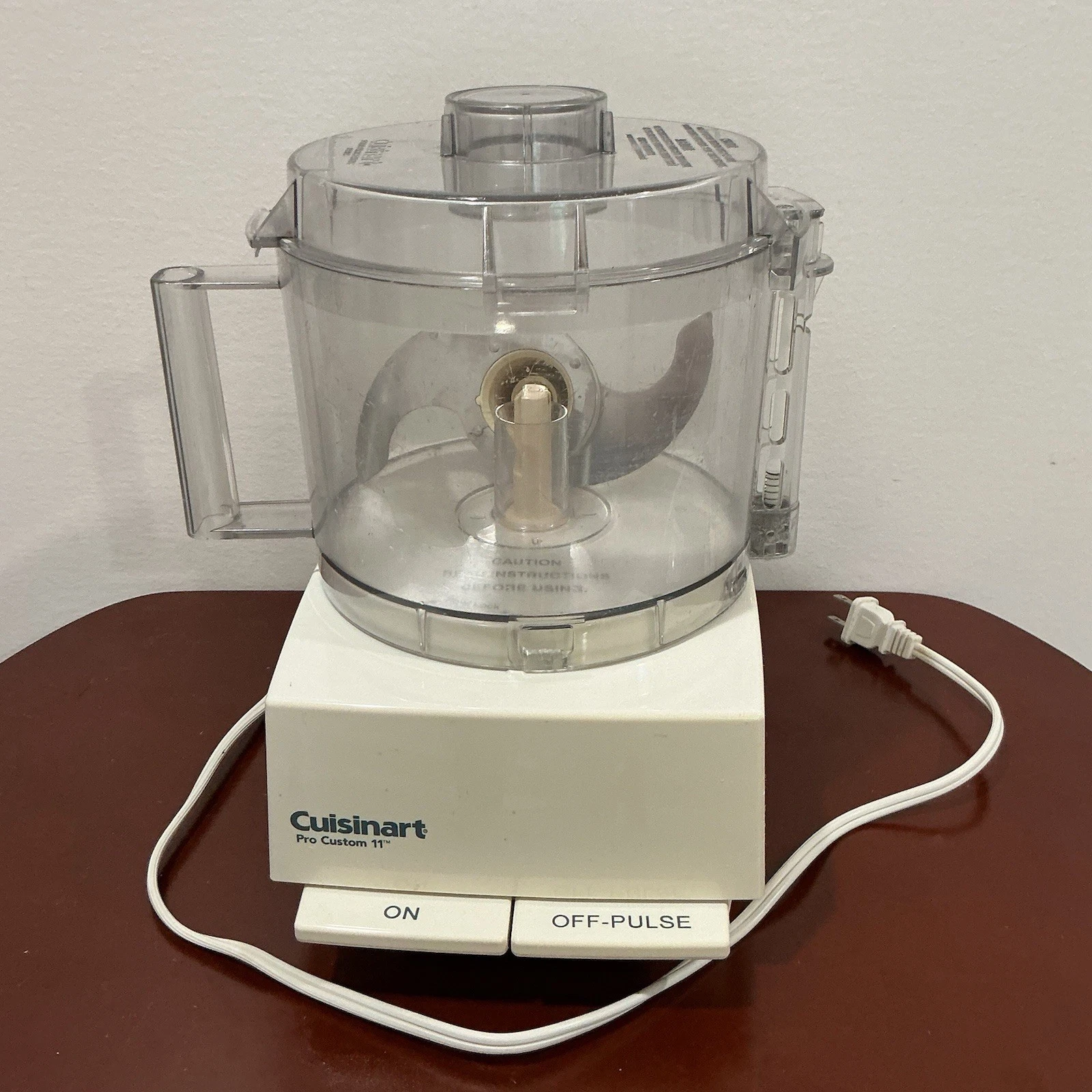 Vintage Cuisinart Pro Custom 11 Cup Food Processor White Tested Works
Opens in a new window or tab