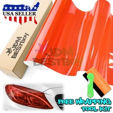 12 Hex Holographic Gloss Headlight Taillight Tint Film Fog Honeycomb Protective