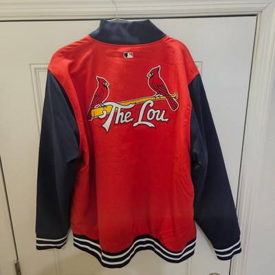 #ad #ad St. Louis Cardinals City Connect Full Zip Dugout Jacket XL NWT. $69.99