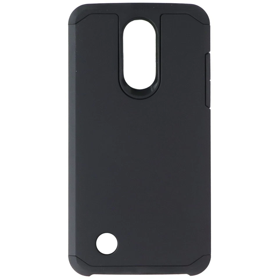 Funda Asmyna Premium Doble Capa para LG Aristo 3 y Aristo 2 - Negra Mate Foto 2 de 3