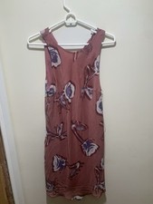 Wild Fable Women Dress Mini Slip Sleeveless Pink Floral Size Medium NEW NWT 0162