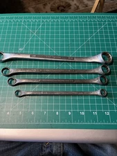 4-piece Vintage Craftsman Double Box End Wrench Set 3/8" To 13/16" - V