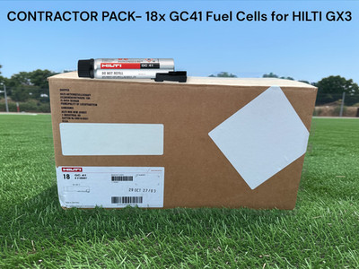 Hilti GC-41 Fuel cell (18 PACK) for Hilti GX3 Gas Brand NEW
