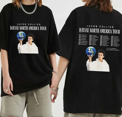 Jacob Collier Djesse North America Tour 2024T-ShT-Shirt shirt