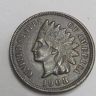 1908 Indian Head Cent XF+ CHOICE EXTRA FINE 4 Diamond LIBERTY Low 32.3 ML Darker