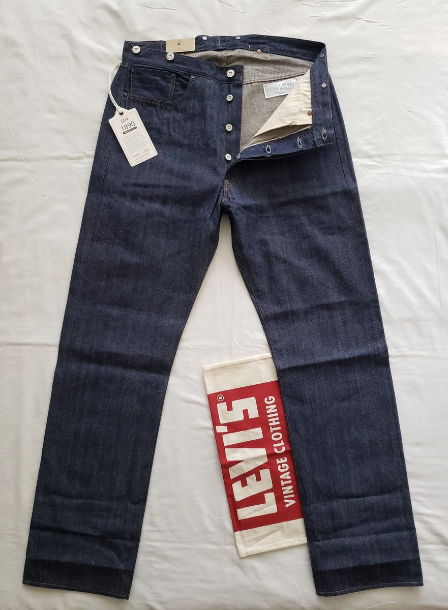 LEVI'S 1890 501 xx LVC Vintage Clothing Selvedge 1937 1933 Men's