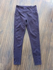 Worn Once Size M Zella Eggplant EUC Women Leggings Nordstrom Pockets
