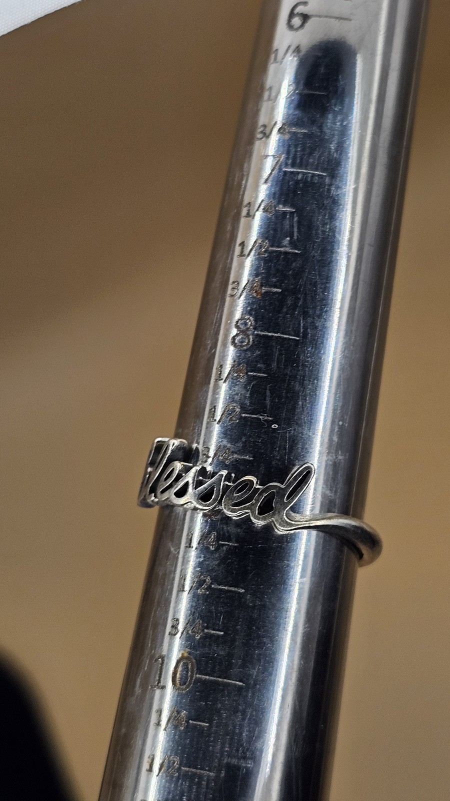 James Avery, Blessed Ring, Cursive Ring, 925 Ster… - image 4