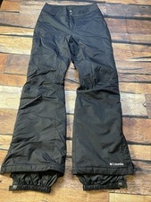 Columbia Omni Tech Women  s XS Waterproof Insulated Snow Ski Pants Black
