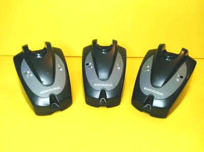 *UNTESTED* LOT 3x DATALOGIC QUICKSCAN M2 130/CRADLE 910MHz SCANNER CRADLE DOCK