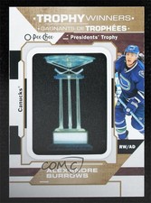 2020-21 O-Pee-Chee Trophy Presidents Alexandre Burrows #P-12 Patch 0c3
