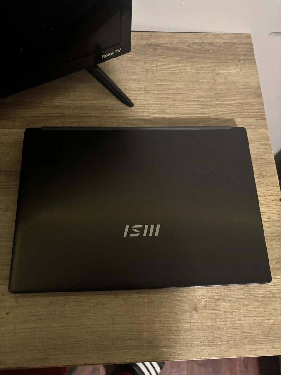 PC Portable MSI MS14A1 Gamer Intel Core I7 2,10 GHz 14 Pouces – Pour Pièces Ou Réparation