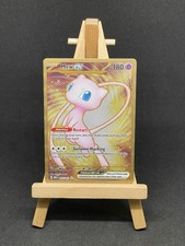 Pokémon Mew EX Metal Gold Card 205/165 Scarlet Violet 151 Series