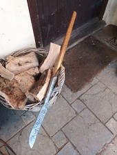 Long Handled Billhook Slasher Hickory Handle